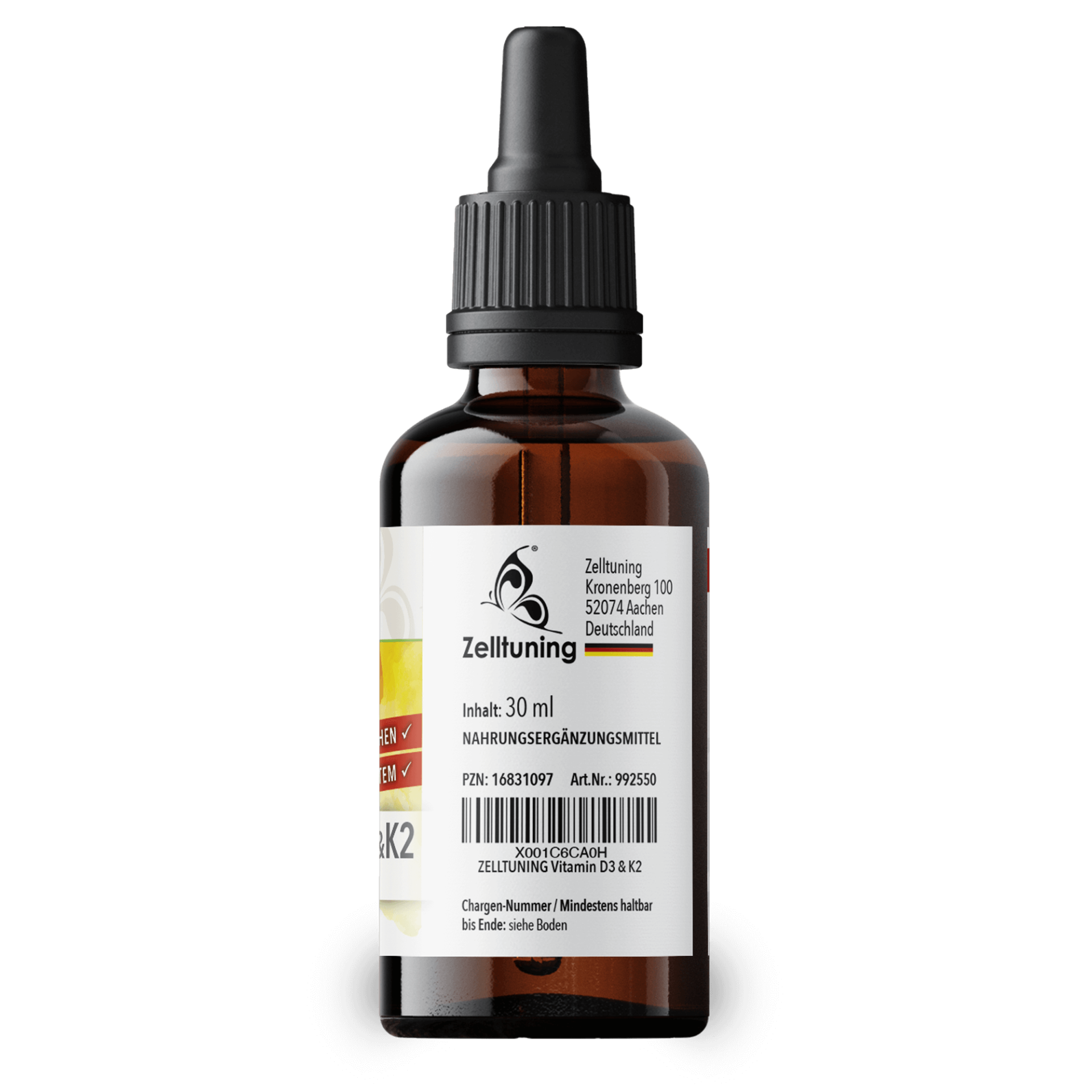 Vitamin K2 Tropfen MK7 All-Trans Vegan