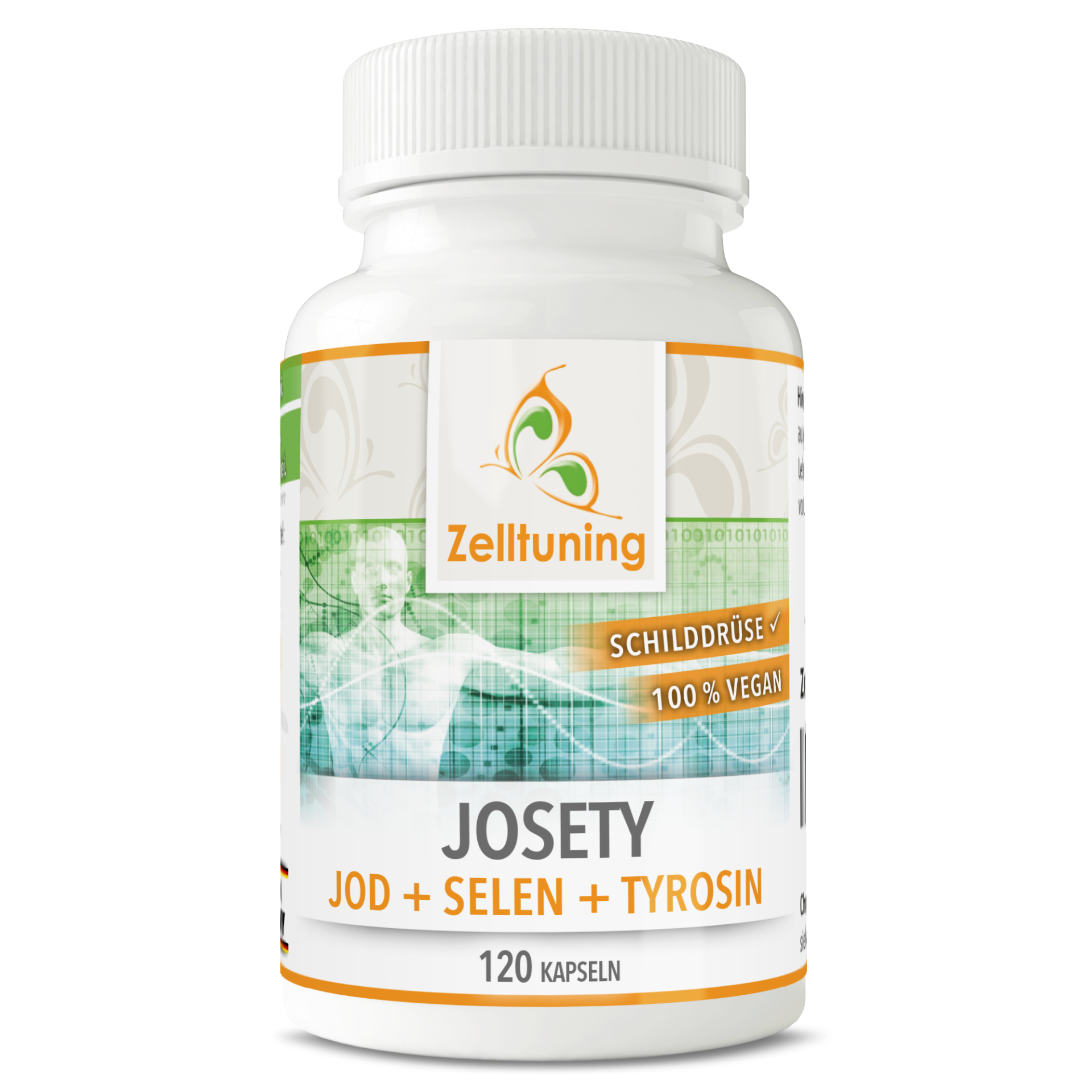 4x Josety 3 + 1x gratis. L-Tyrosin, Jog, Selen, Vitamin B3