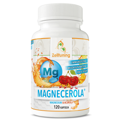 5x Magnecerola Magnesium 4+1 gratis Jahreskur
