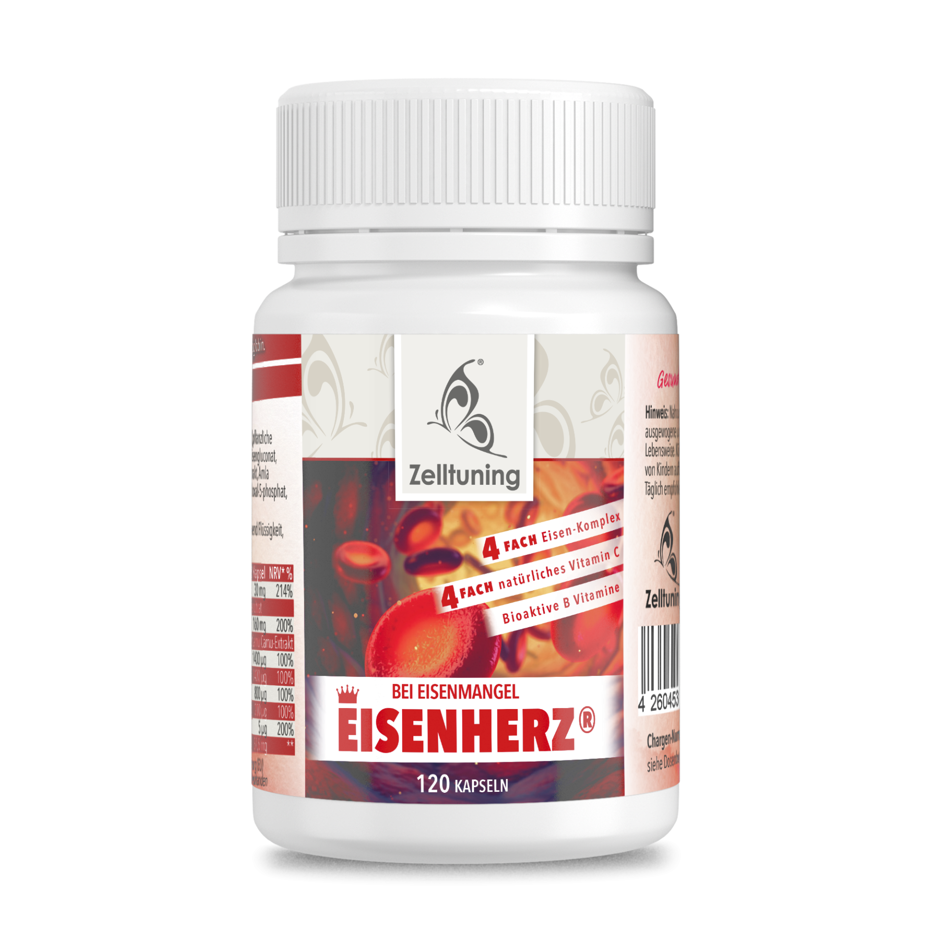 2x Eisenherz 1 + 1x gratis. Vierfach Eisenkomplex